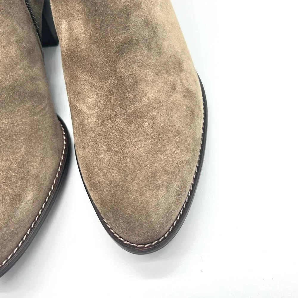 Paul Green Womens Size 8.5 US 6 UK Faye Brown‎ Suede Leather Ankle Boots Shoes